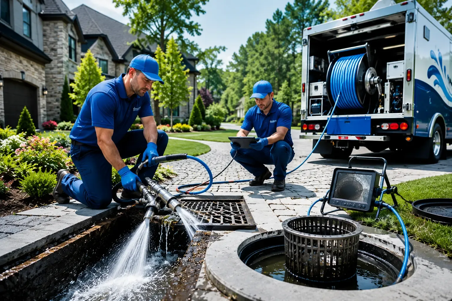 Local outdoor drain cleaning professionals in Rock Cave, WV