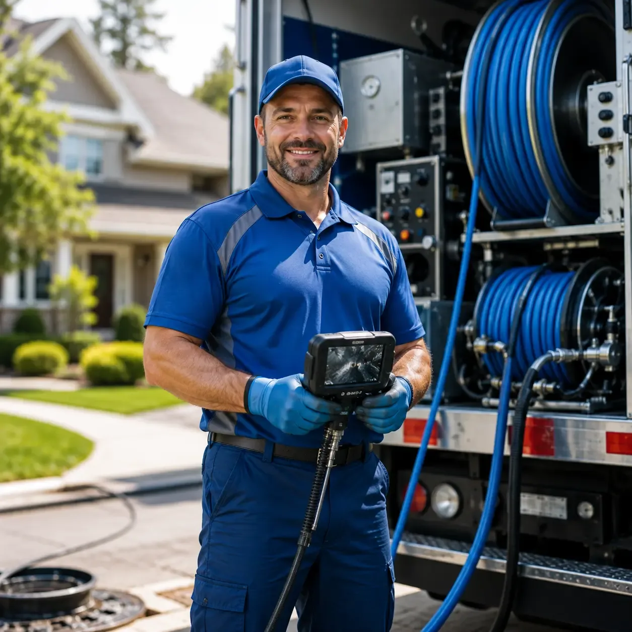 Local outdoor drain cleaning specialists in Rock Cave, WV